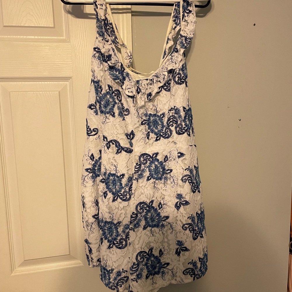 Forever 21 Floral Lace Romper Size 3X
